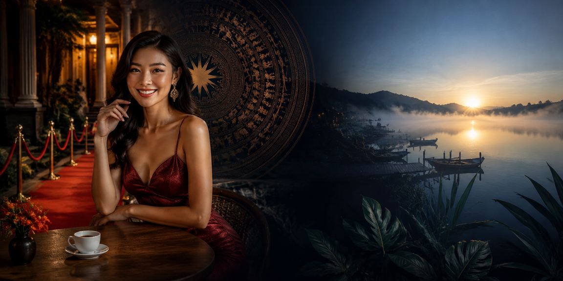 Người dùng tại Đà Lạt thưởng thức cà phê và trải nghiệm giao diện tiếng Việt của 679